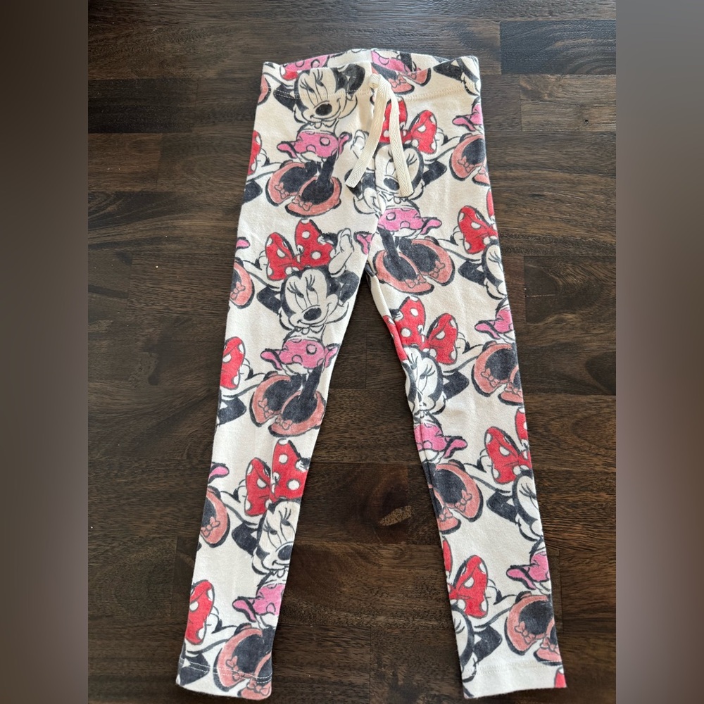 Zara Minnie Mouse Disney Leggings size 2-3 years